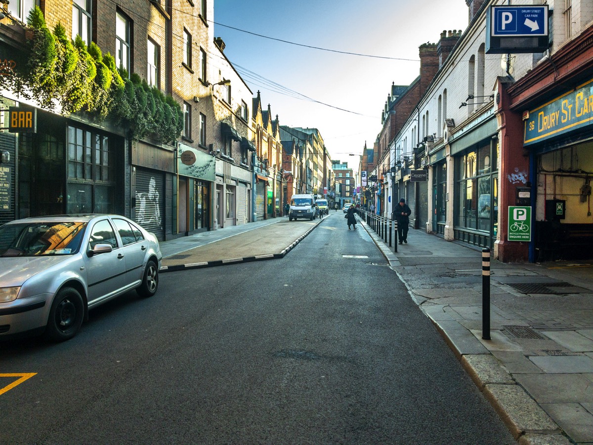 DRURY STREET - MUCH OF THE PEDESTRIANISATION MAY BE REVERSED POST COVID  001