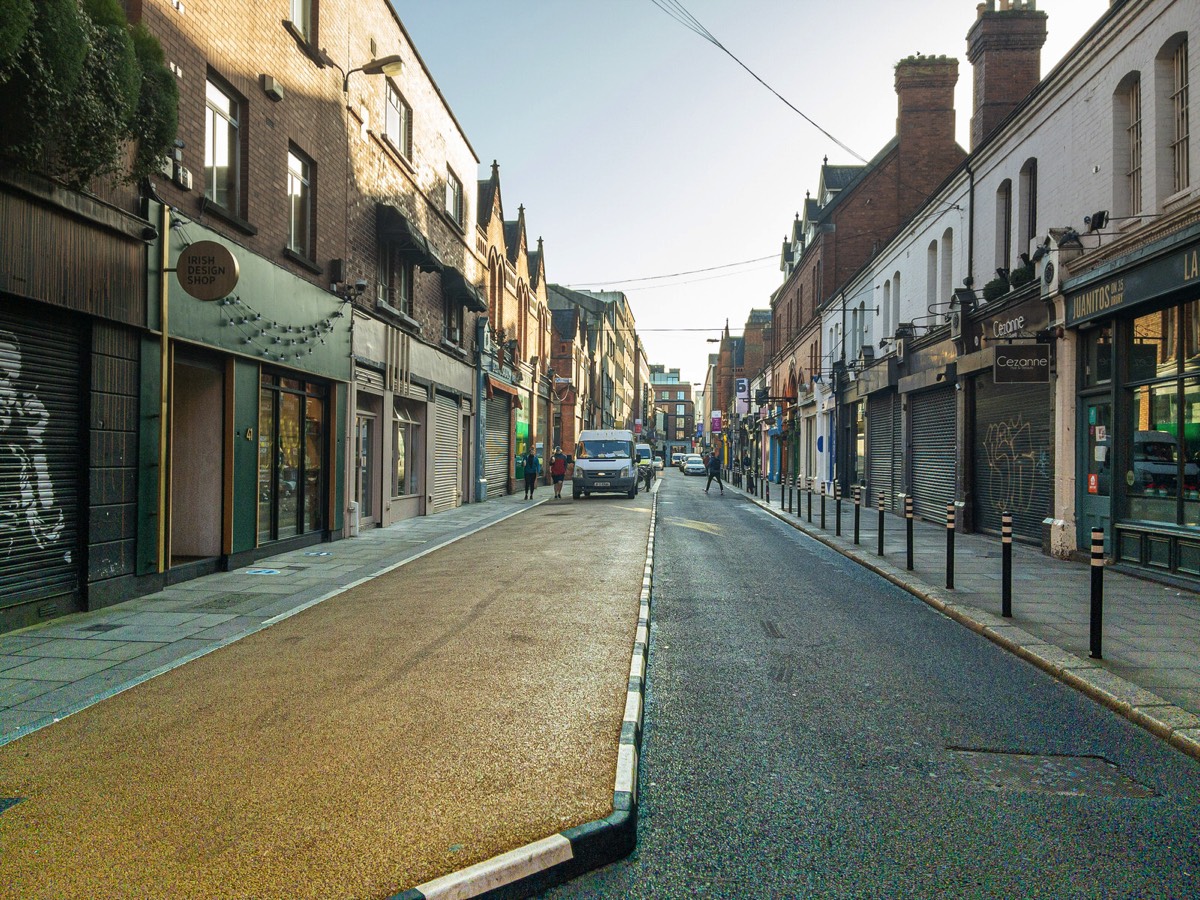 DRURY STREET - MUCH OF THE PEDESTRIANISATION MAY BE REVERSED POST COVID  002