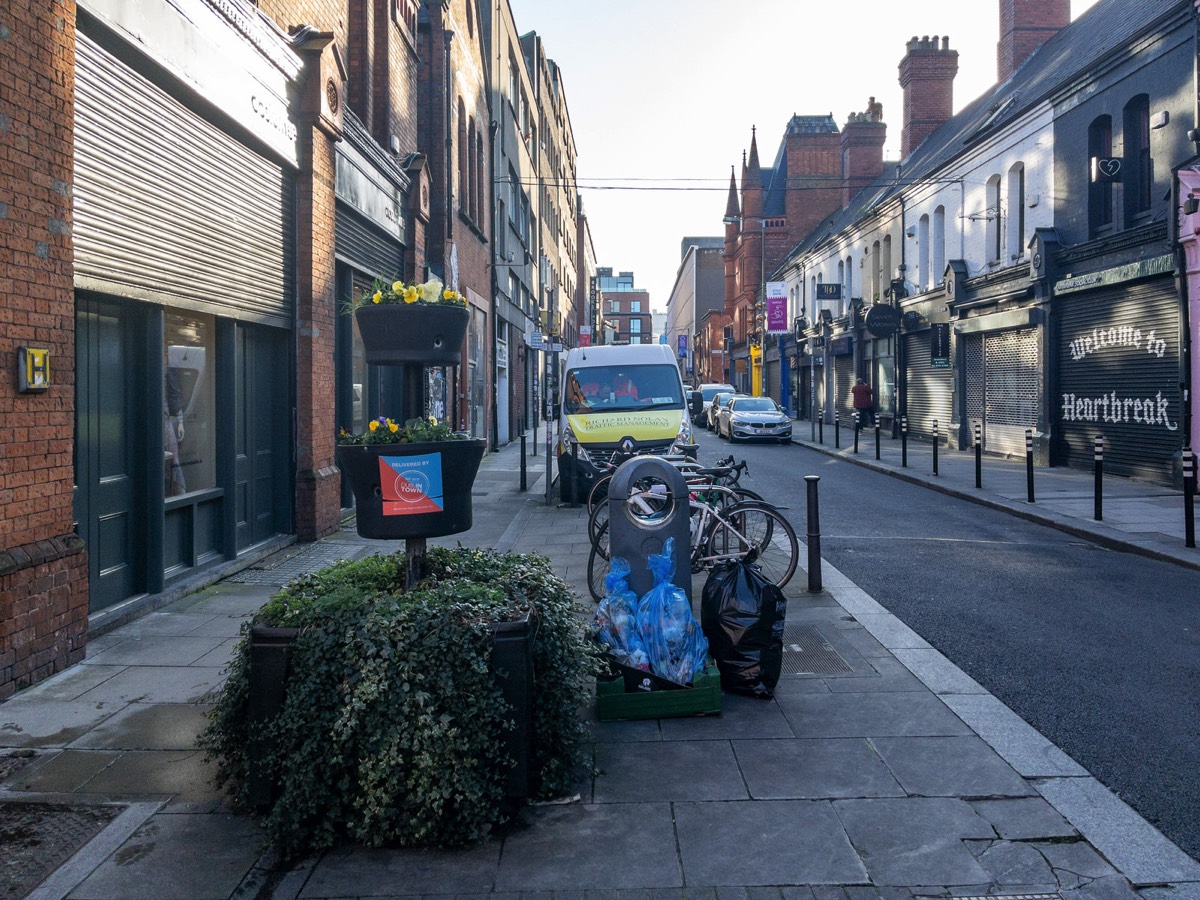 DRURY STREET - MUCH OF THE PEDESTRIANISATION MAY BE REVERSED POST COVID  004