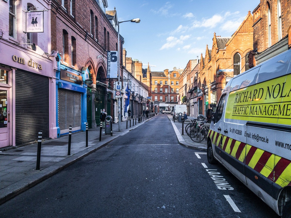 DRURY STREET - MUCH OF THE PEDESTRIANISATION MAY BE REVERSED POST COVID  005