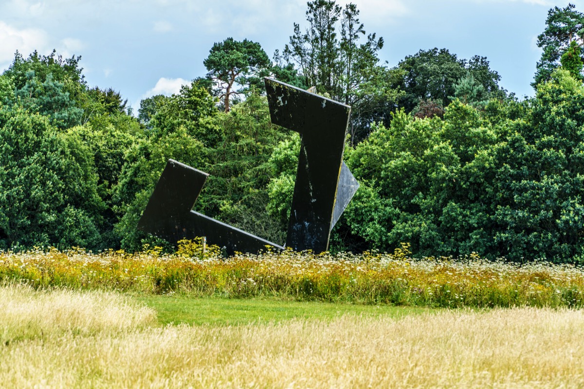 VOID ANCHORED - A STEEL SCULPTURE