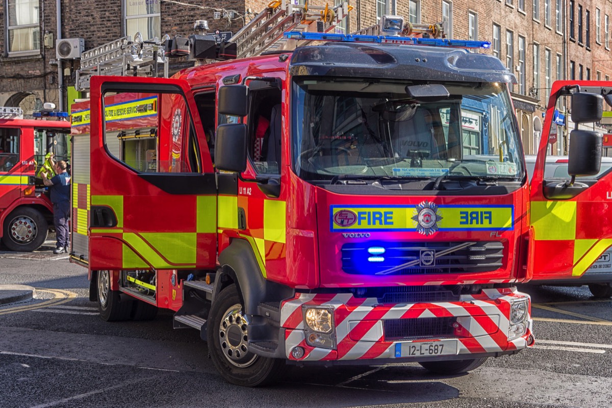 LIMERICK FIRE BRIGADE - BLOCKING IN ACTION 2015 007