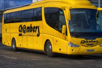 YELLOW BUS PHOTOGRAPHED IN BRAY COUNTY WICKLOW APRIL 2007