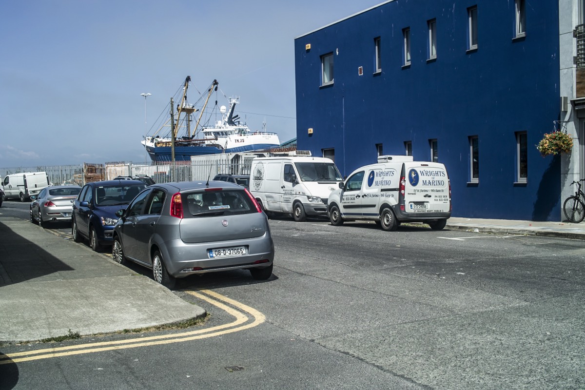 FISHING BOATS UNDERGOING MAINTENANCE  AT HOWTH BOAT YARD - 9 JANUARY 2009  003