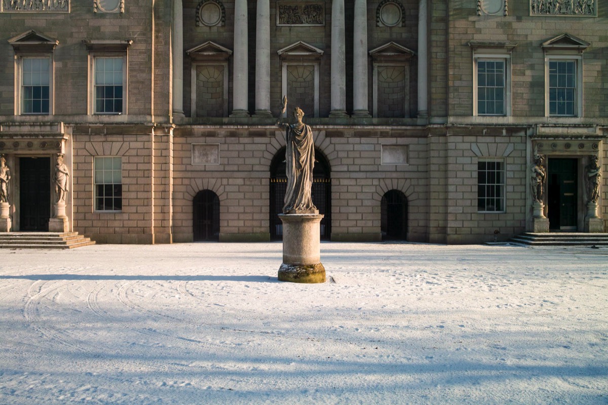 THIS STATUE WAS LATER DESTROYED IN AN ACCIDENT - TRUTH OR HENRIETTA  001