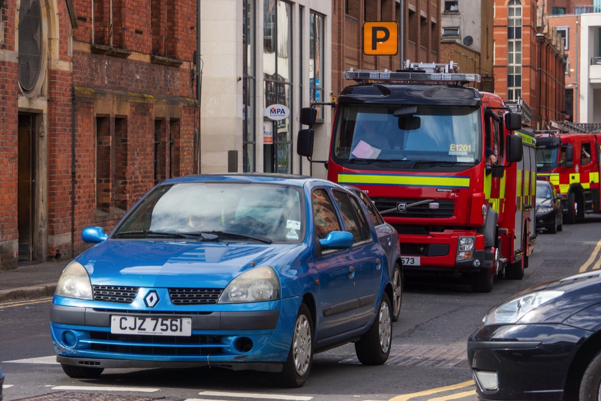 FIRE BRIGADE ON CALL OUT -BELFAST MAY 2015 003