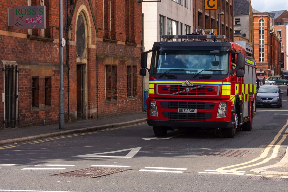 FIRE BRIGADE ON CALL OUT -BELFAST MAY 2015 004
