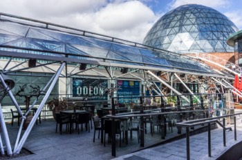 VICTORIA SQUARE SHOPPING CENTRE IN BELFAST  - MAY 2015 