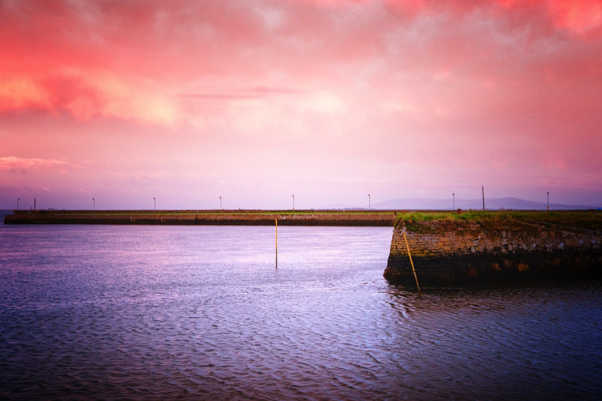 THE CLADDAGH AREA AT SUNSET 001