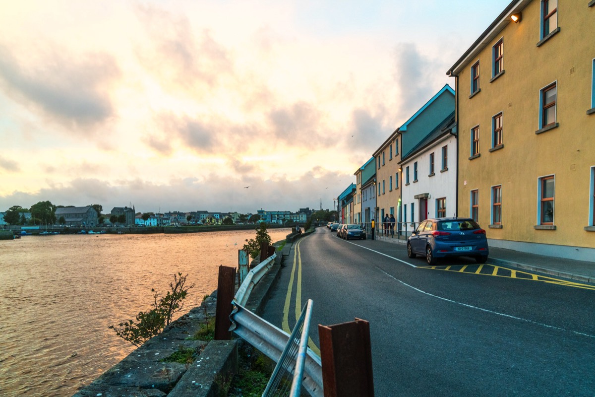 THE CLADDAGH AREA AT SUNSET 010