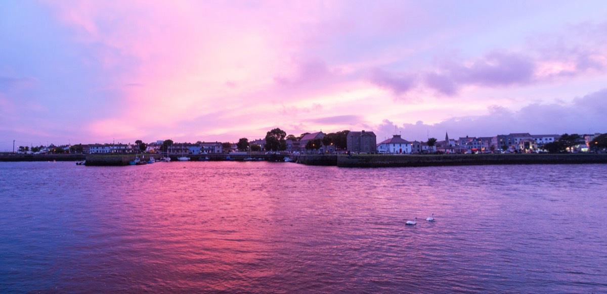THE CLADDAGH AREA AT SUNSET 021