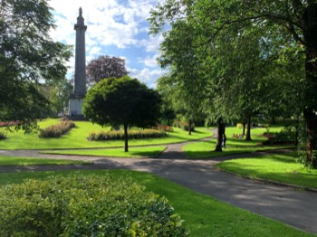 THE PEOPLES PARK AT PERY SQUARE IN LIMERICK