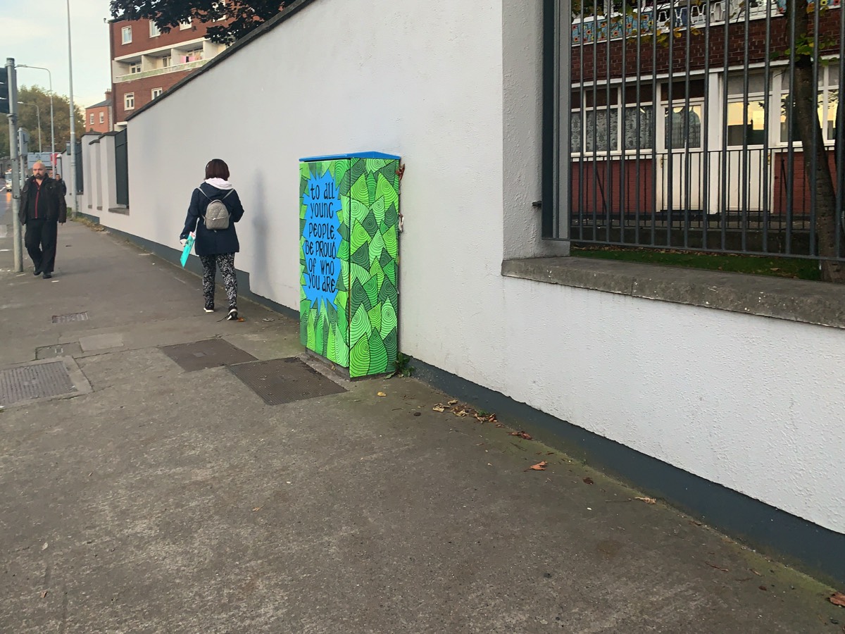 EXAMPLES OF PAINT-A-BOX STREET ART  AT NORTH KING STREET - CHURCH STREET CORNER 005