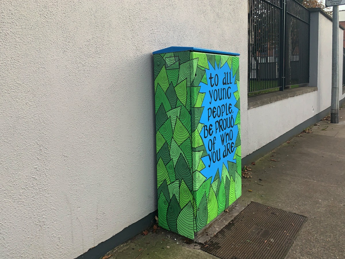 EXAMPLES OF PAINT-A-BOX STREET ART  AT NORTH KING STREET - CHURCH STREET CORNER 007