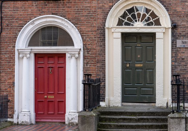 DOORS OF DUBLIN - GREAT GEORGE'S ST.  NORTH