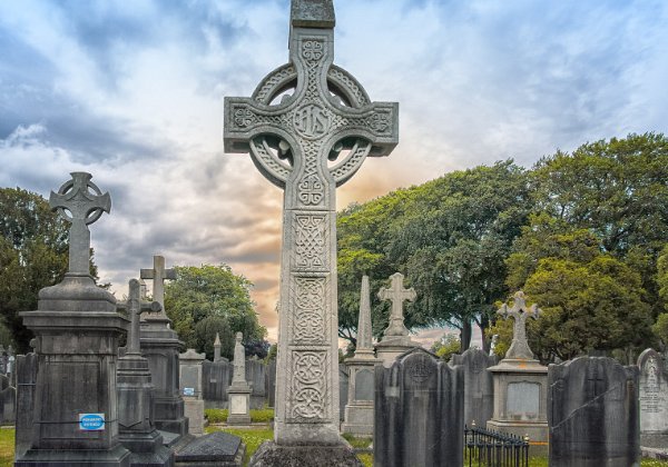 20 JUNE VISIT TO GLASNEVIN CEMETERY