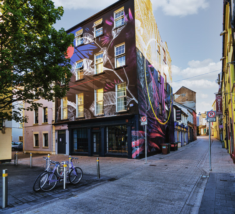 Mural By Decoy On The Trade Coffee Facade