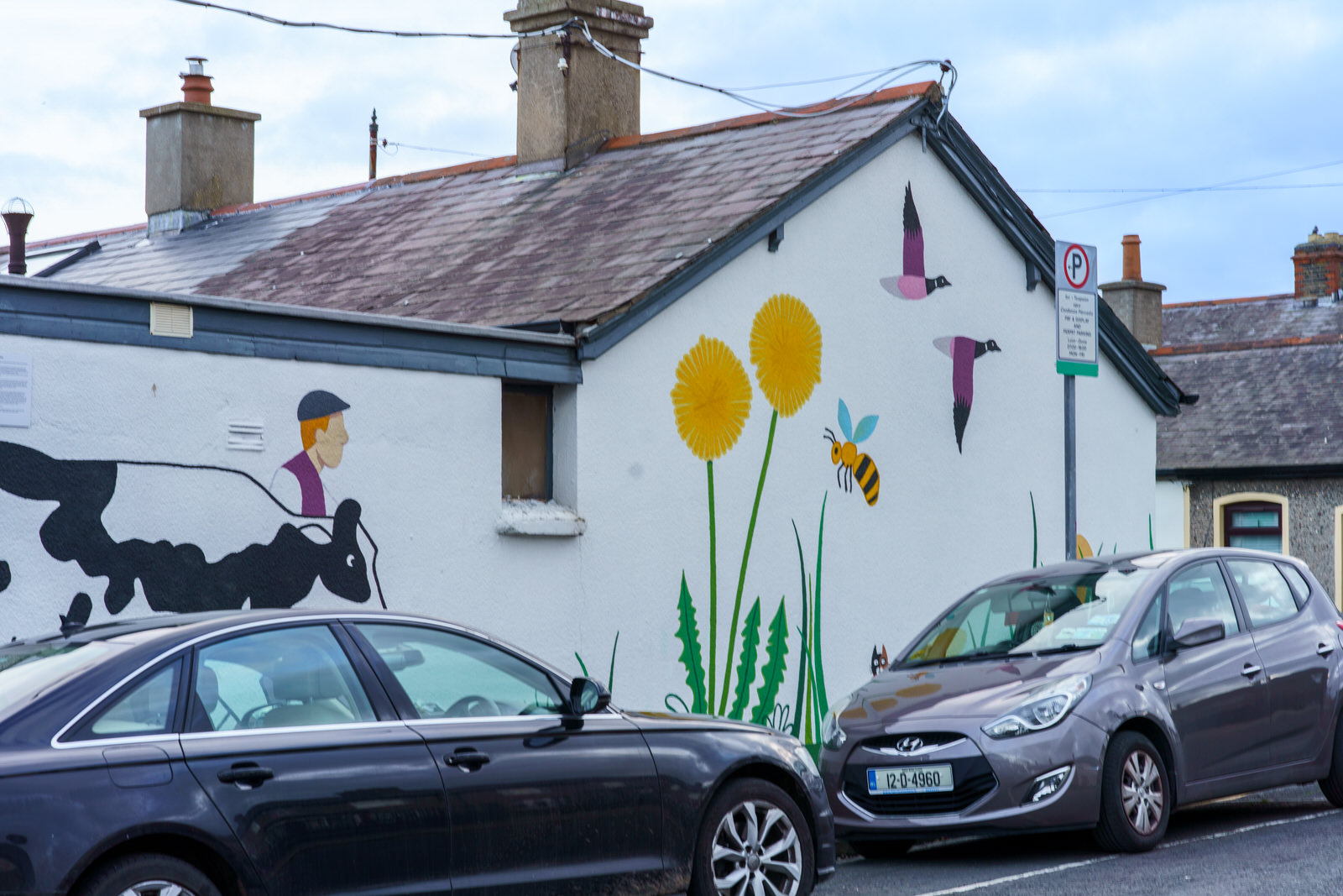 MURAL BY CHRIS JUDGE IN STONEYBATTER