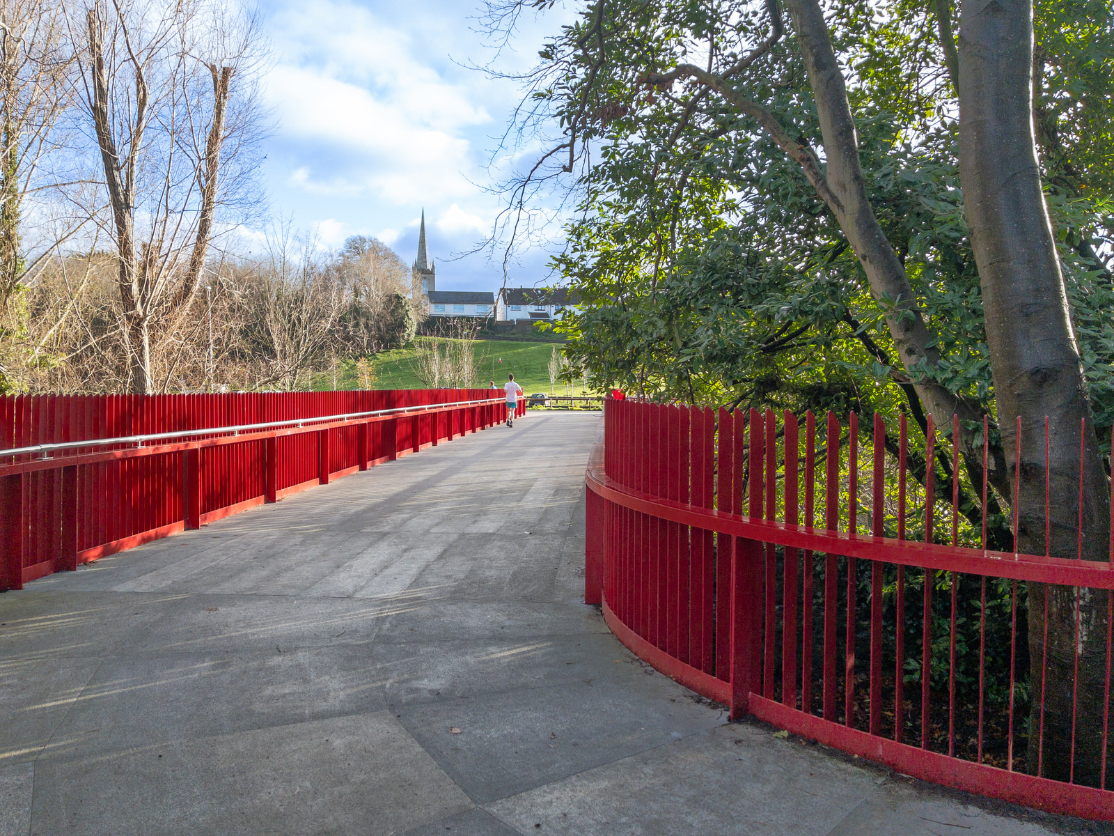 NEW PEDESTRIAN BRIDGE