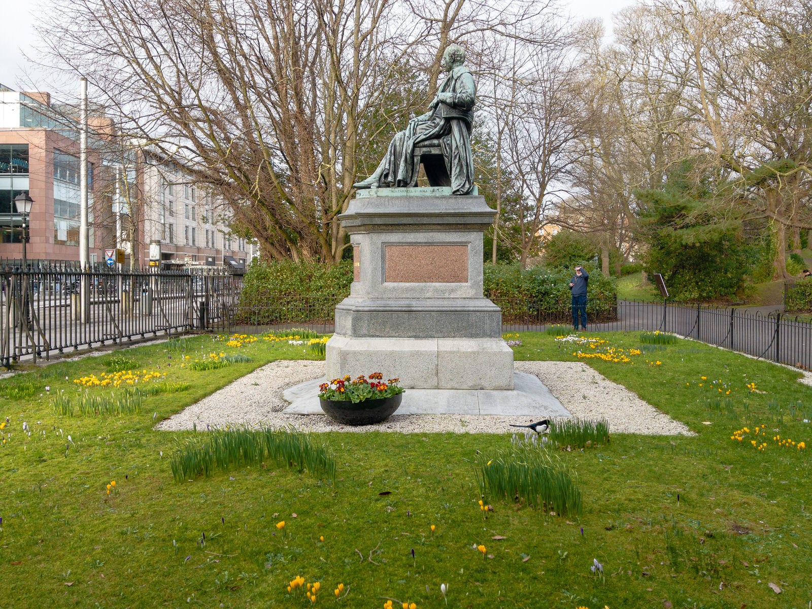 THE SEATED STATUE OF LORD ARDILAUN