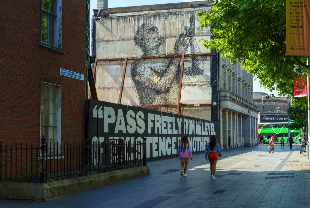 PASS FREELY BY STREET ARTIST ASBESTOS 001