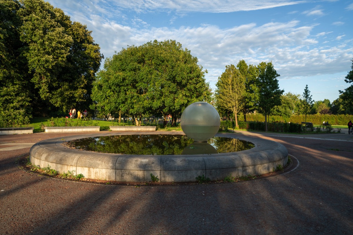 One thing that I have noticed in Ireland is that water features are never properly maintained and eventually they become non-water features.