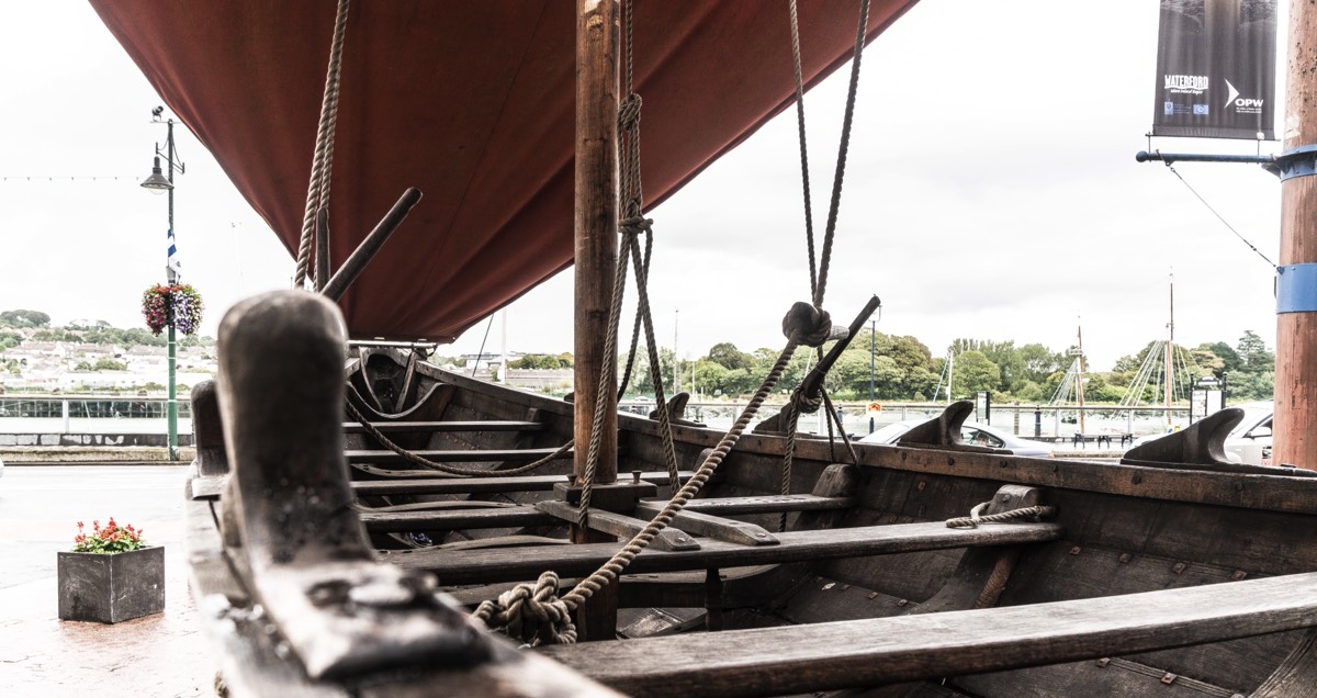 VADRARFJORDR A REPLICA VIKING LONGBOAT [WATERFORD]  005